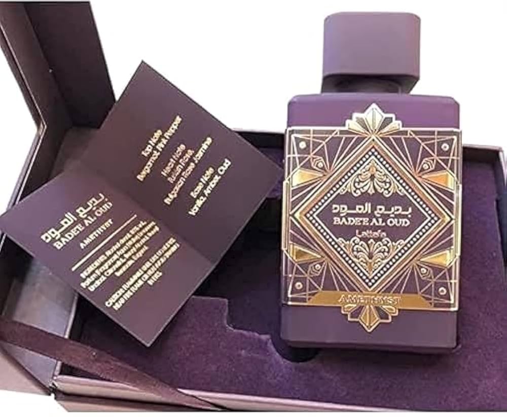 Lattafa Badee Al Oud Amythist 100ml Eau De Parfum for Men & Women